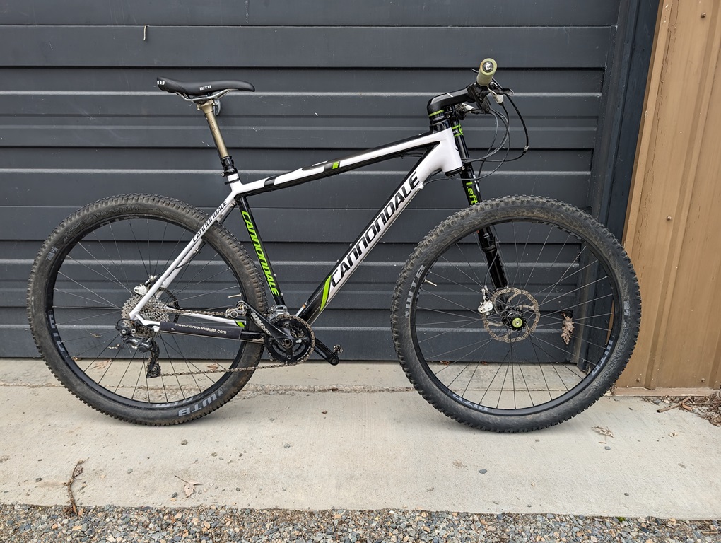 Bike in profile